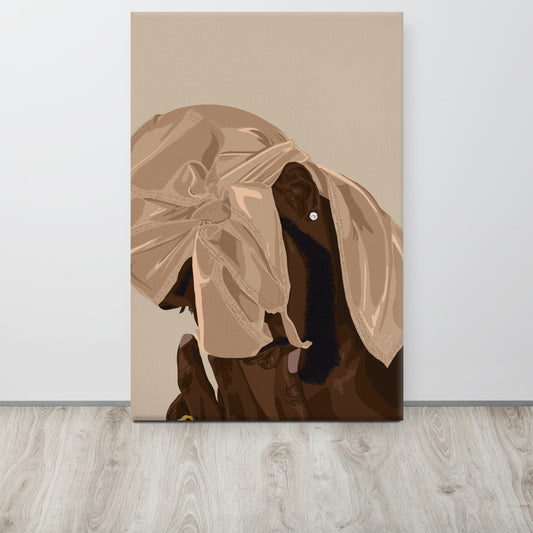 Durag (Cream) Canvas