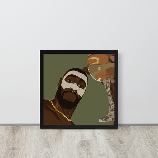 Wine Time Framed Print