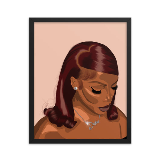 Lover Girl Framed Print