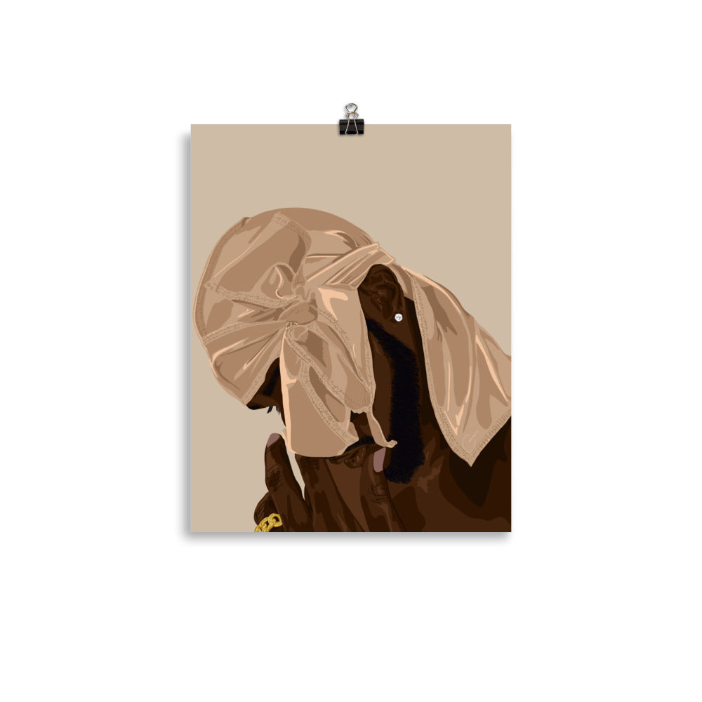 Durag (Cream) Print