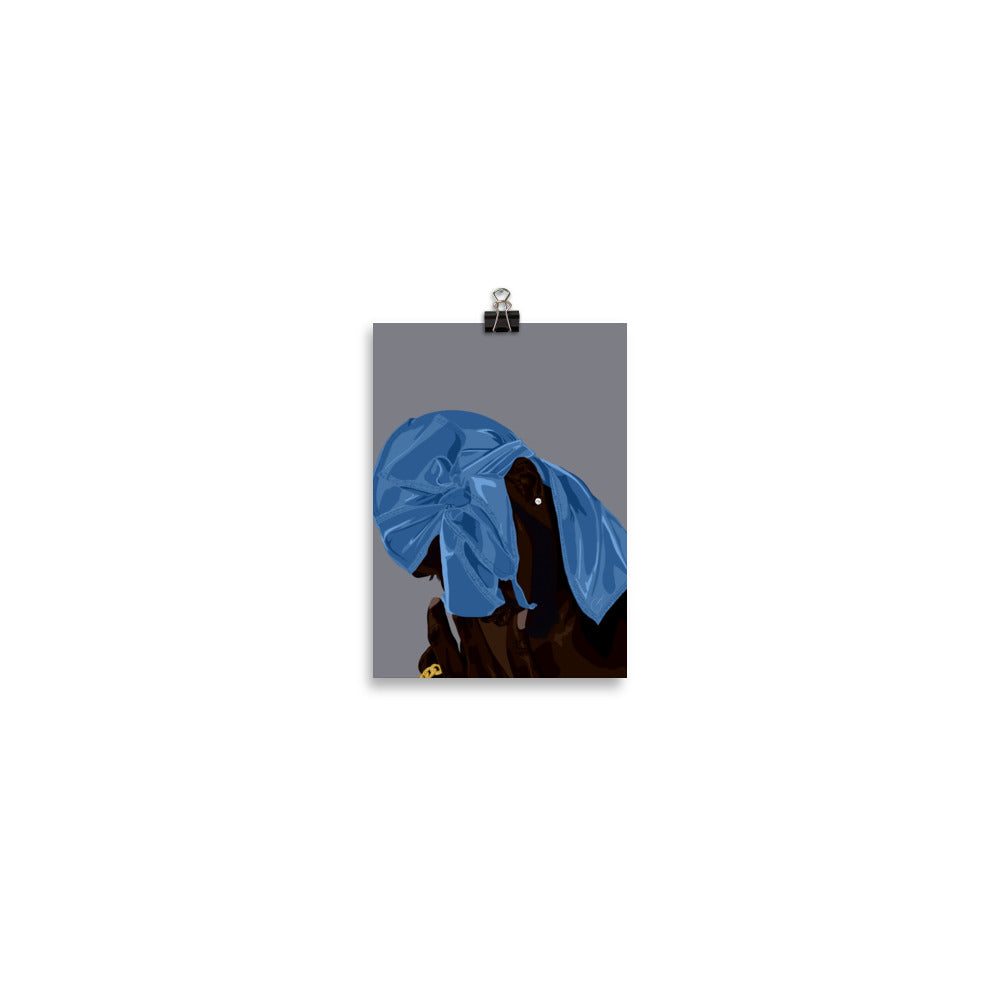 Durag (Blue) Print