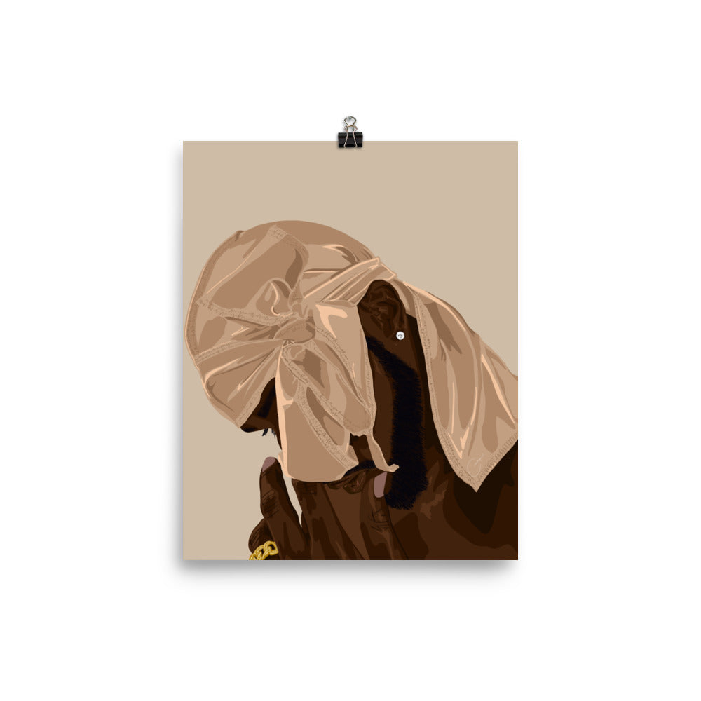 Durag (Cream) Print