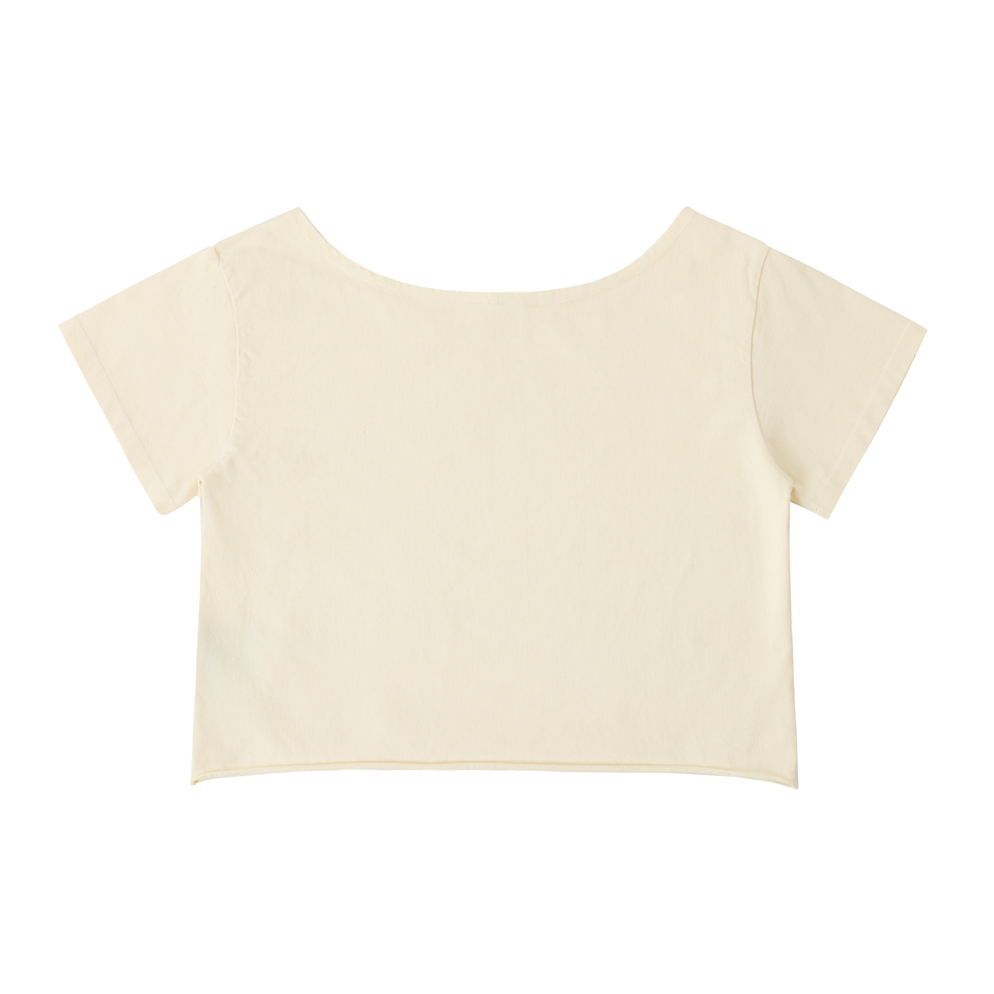 Little Girl Off-Shoulder Rolled Hem T-Shirt (Womens)