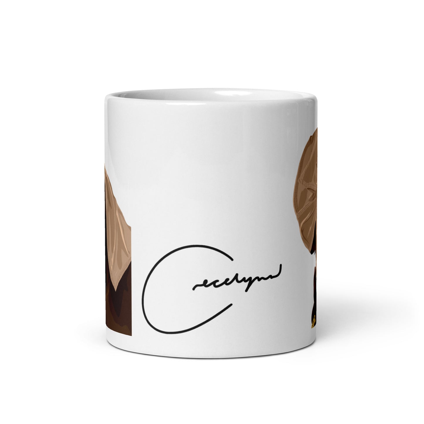 Cream Durag Mug