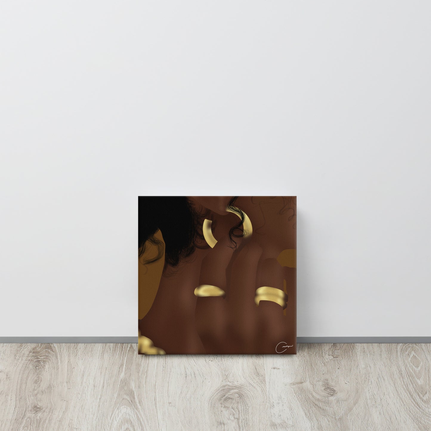 Gold Details Canvas