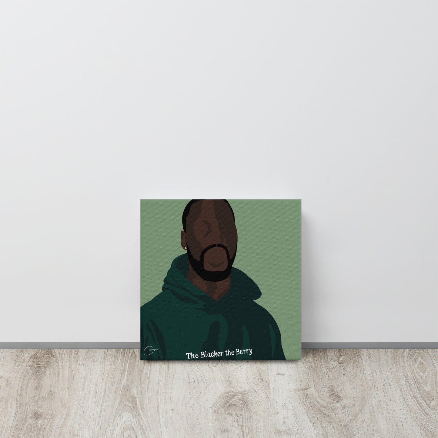 The Blacker The Berry Canvas