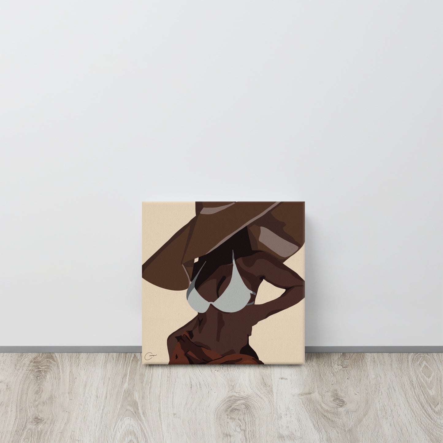 Beach Babe Canvas