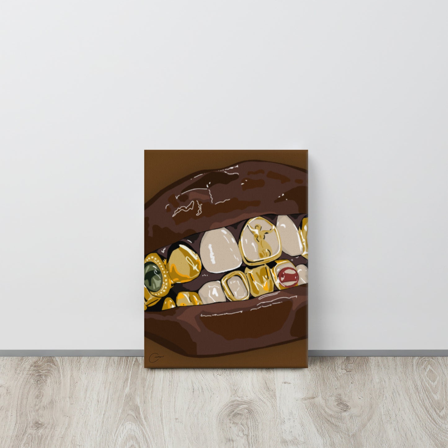 Glossy Grillz Canvas