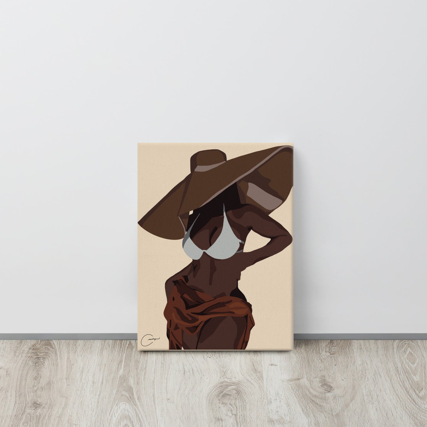 Beach Babe Canvas