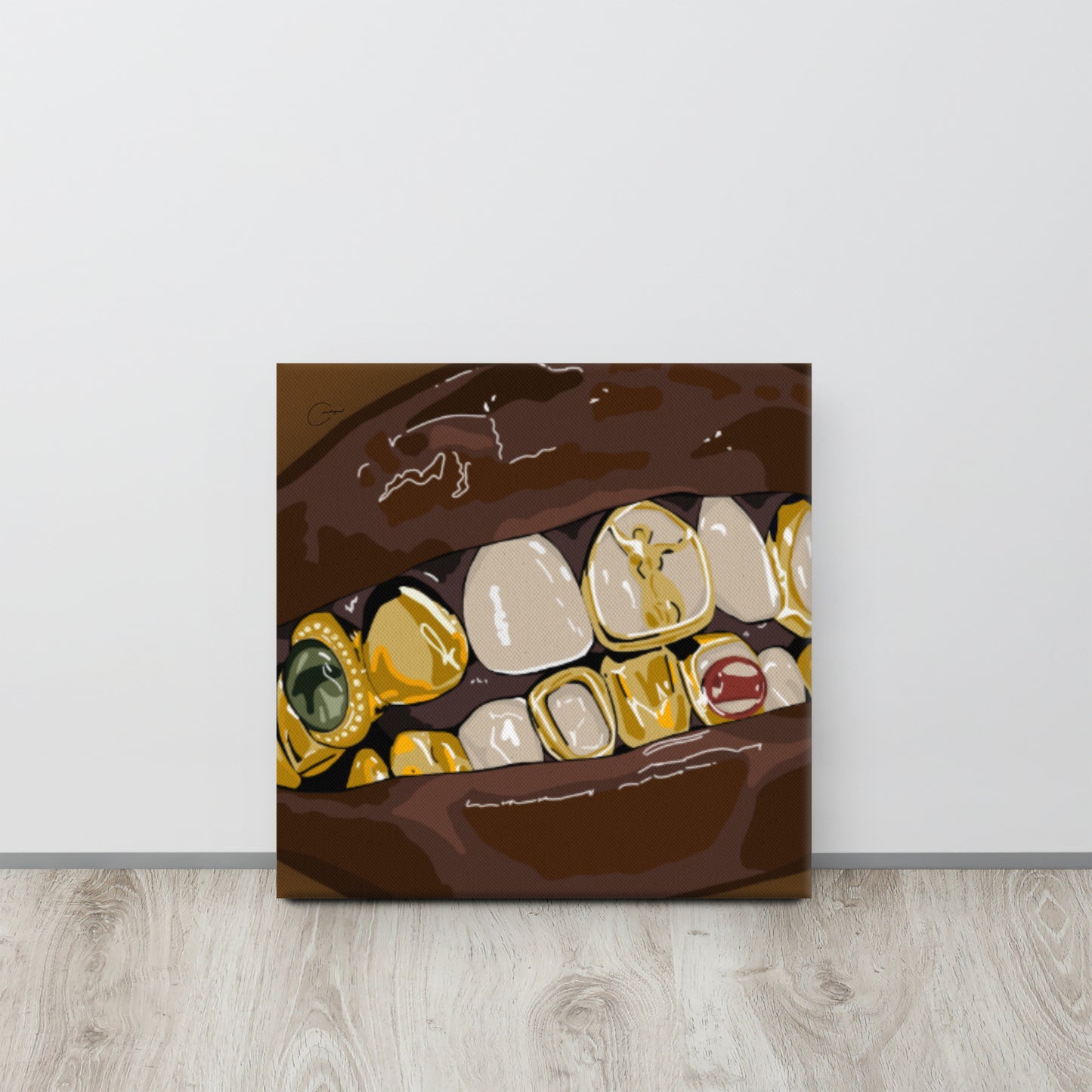 Glossy Grillz Canvas