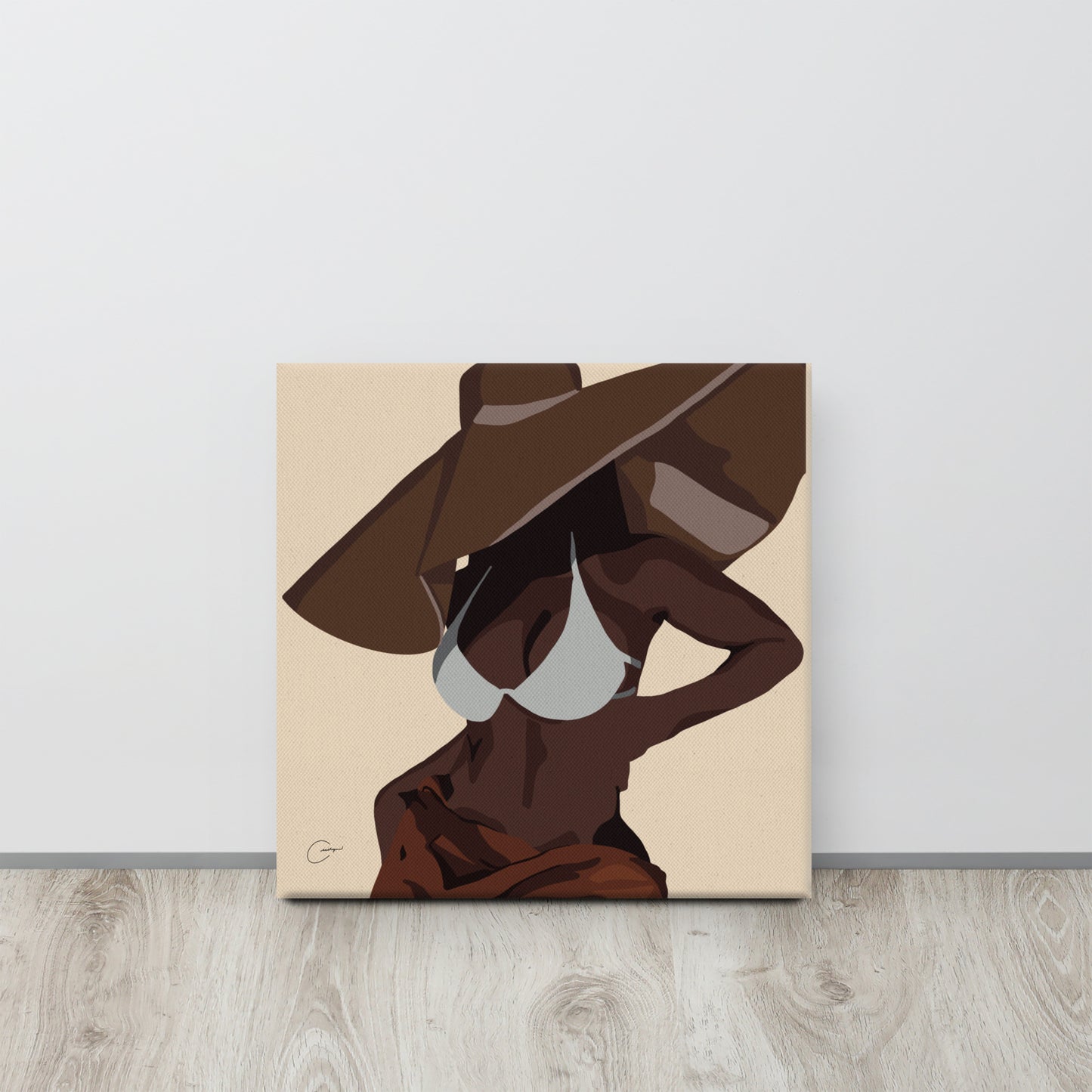 Beach Babe Canvas