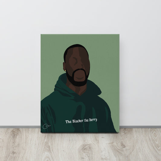 The Blacker The Berry Canvas