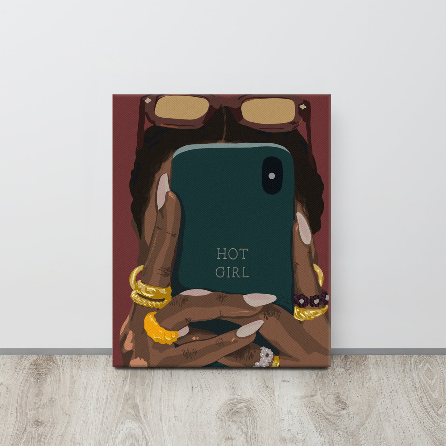 Hot Girl Canvas