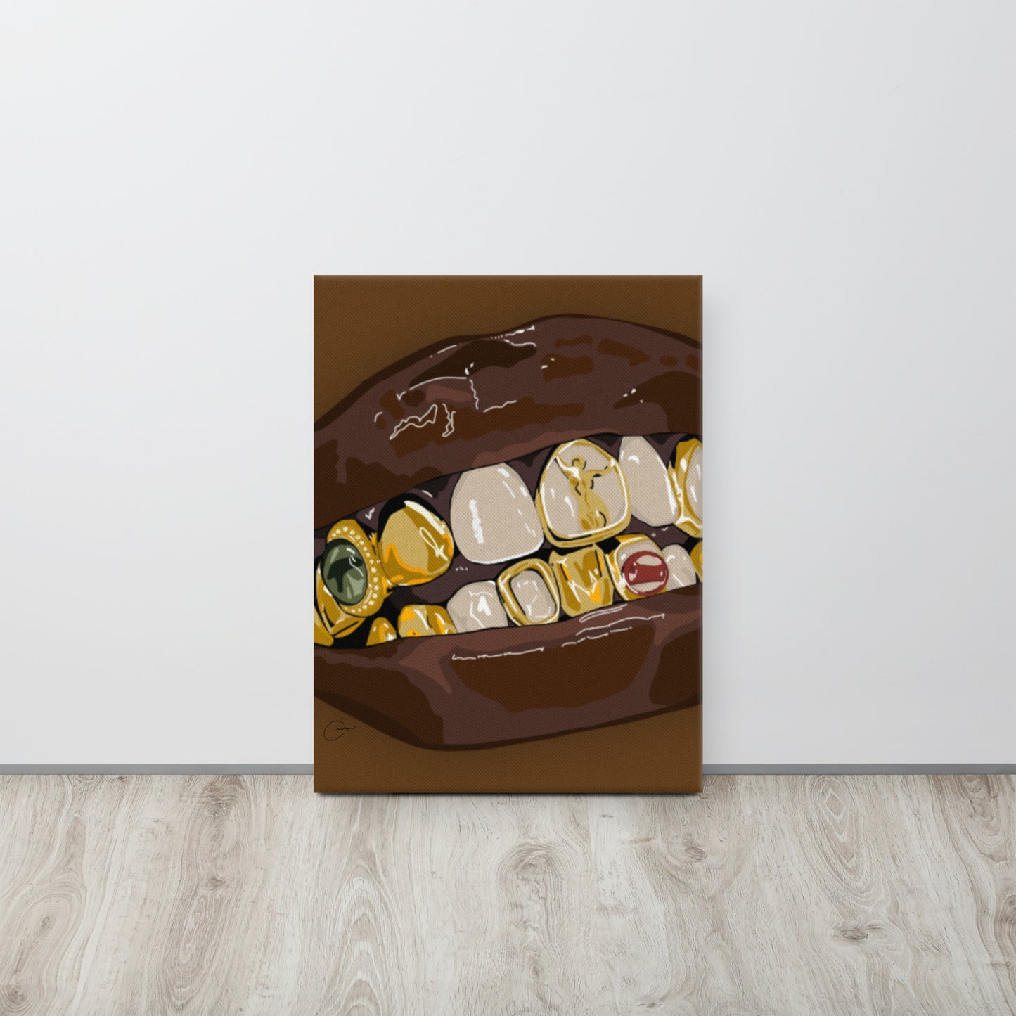 Glossy Grillz Canvas