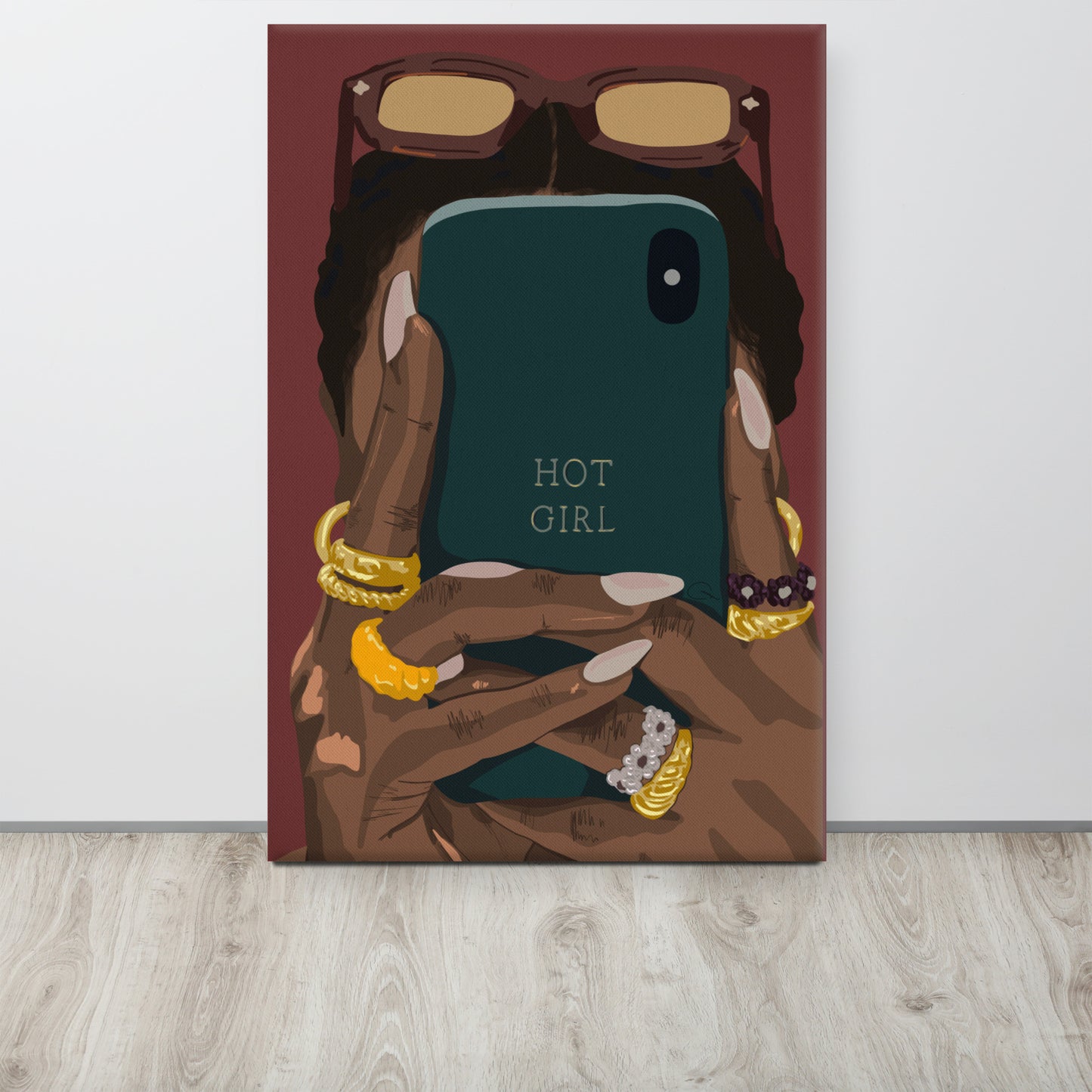 Hot Girl Canvas