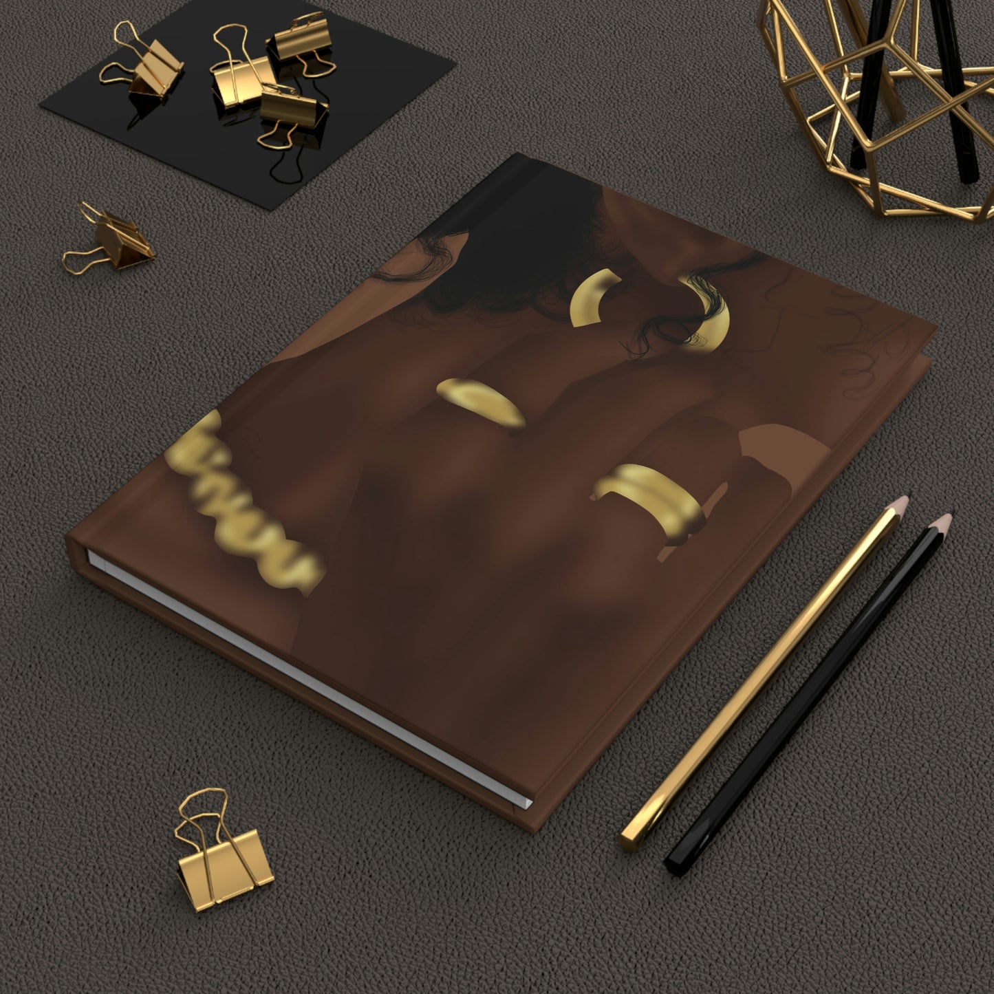 Gold Details Notebook