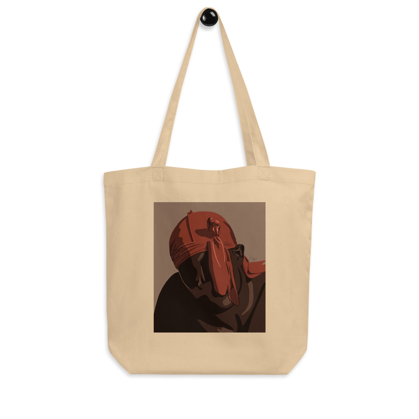 Orange Durag Tote