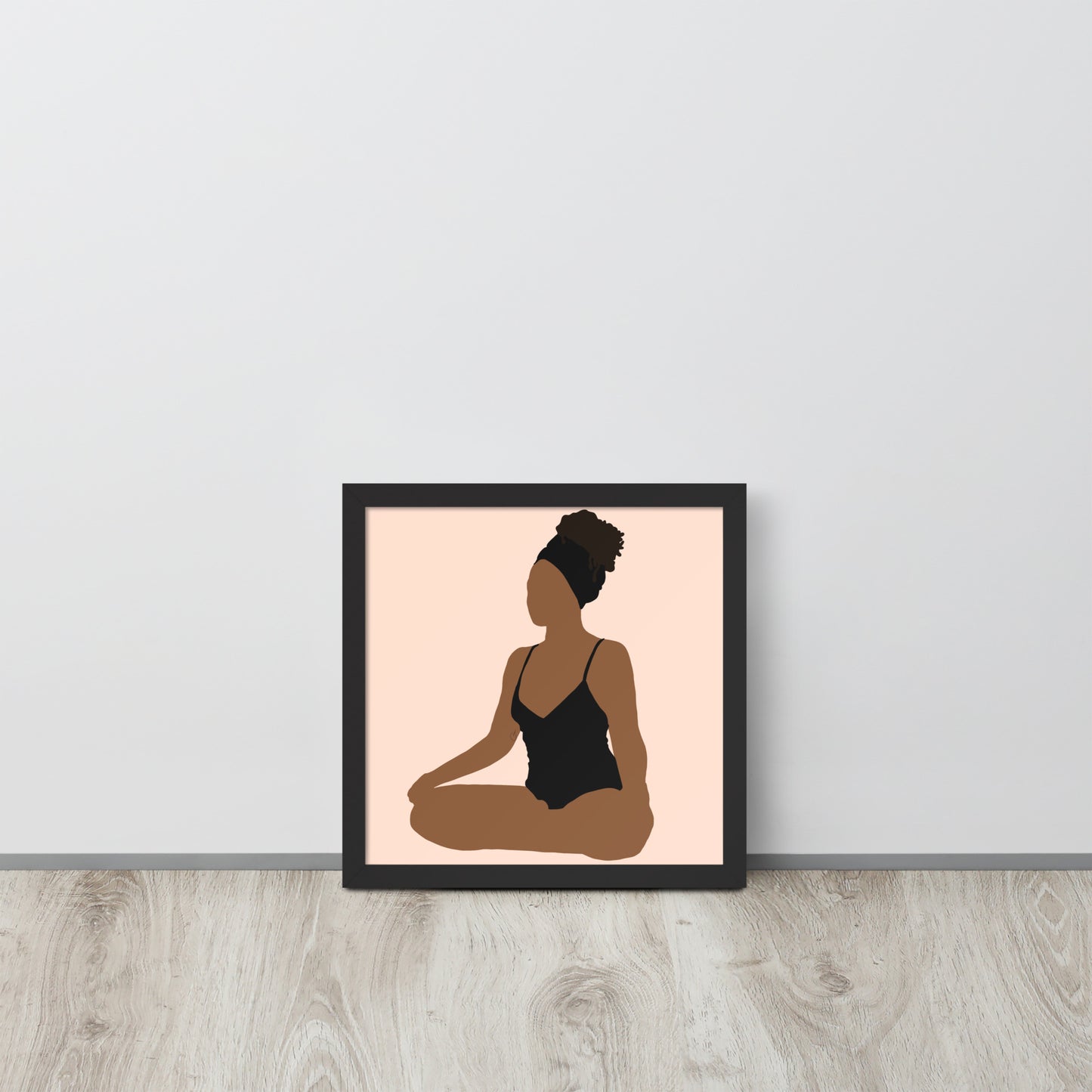 Meditate Framed Print