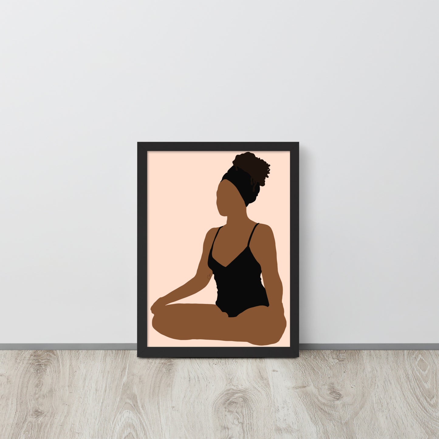 Meditate Framed Print