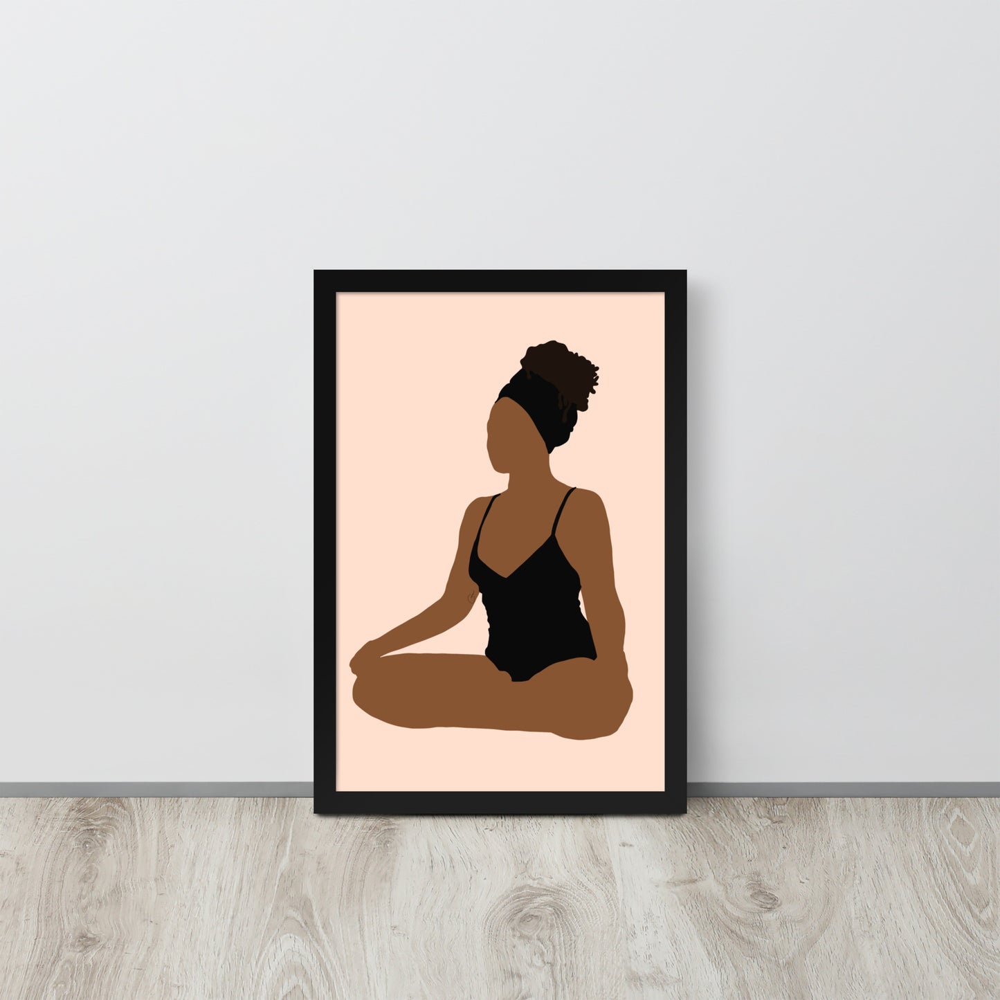 Meditate Framed Print