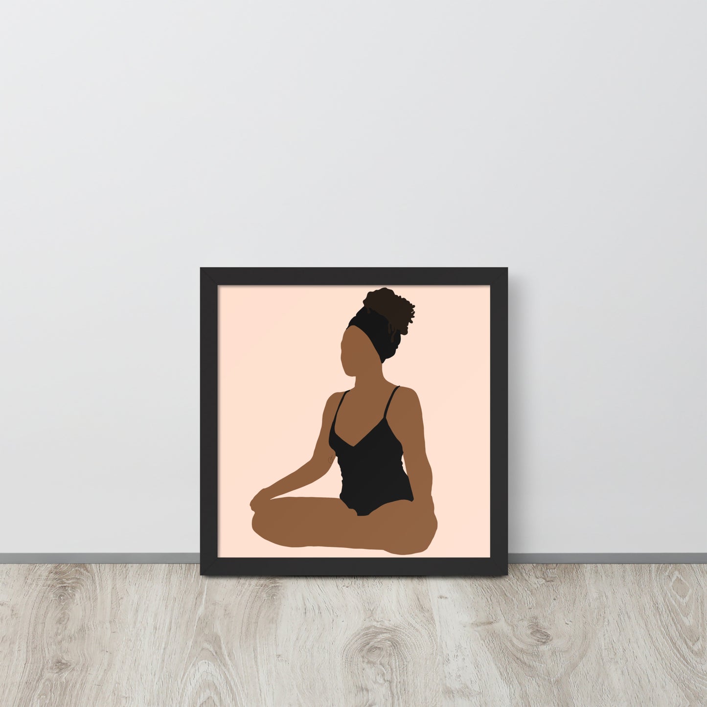 Meditate Framed Print