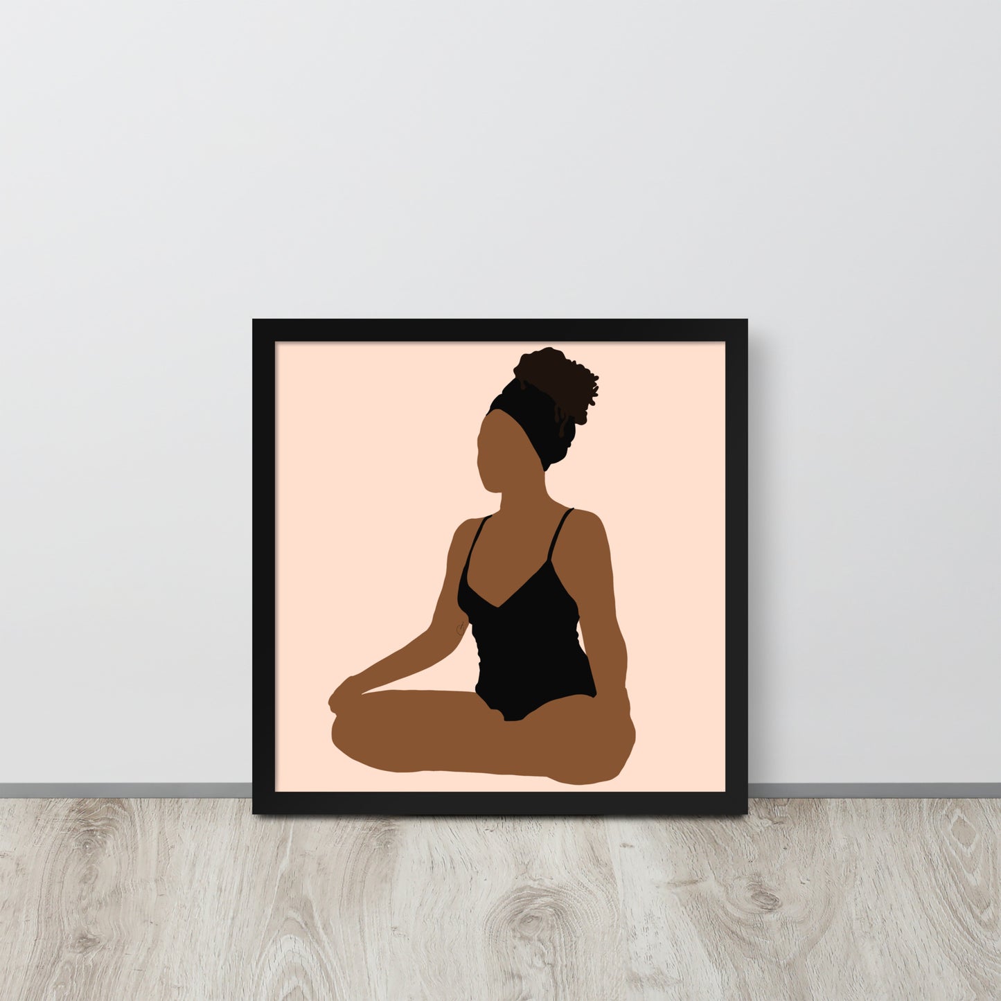 Meditate Framed Print