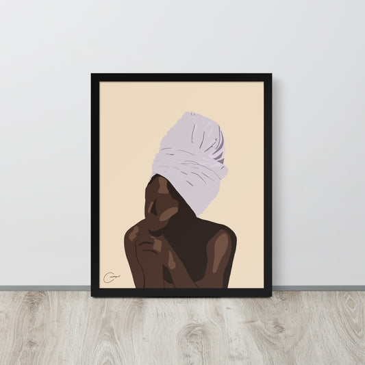 Self Care Framed Print