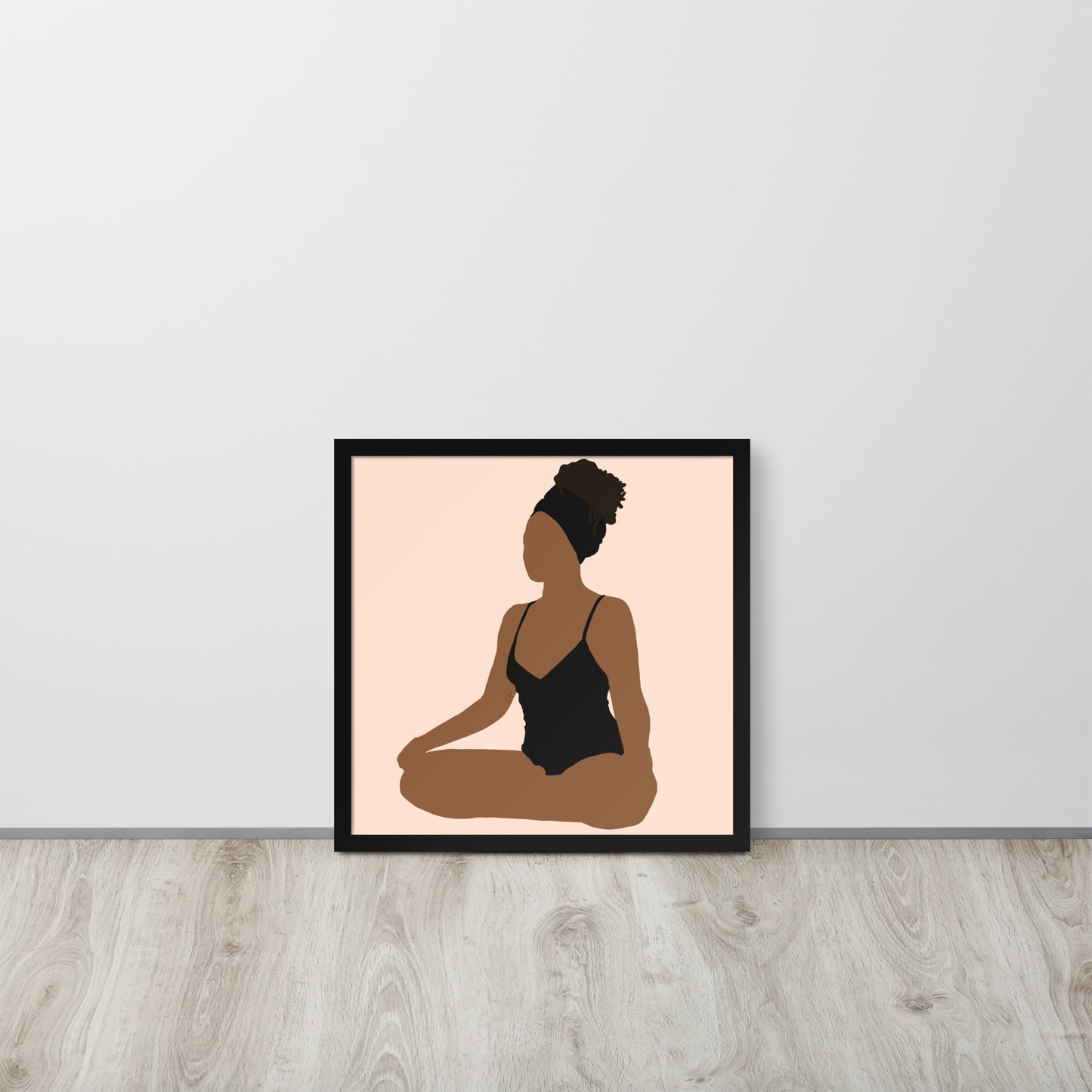 Meditate Framed Print