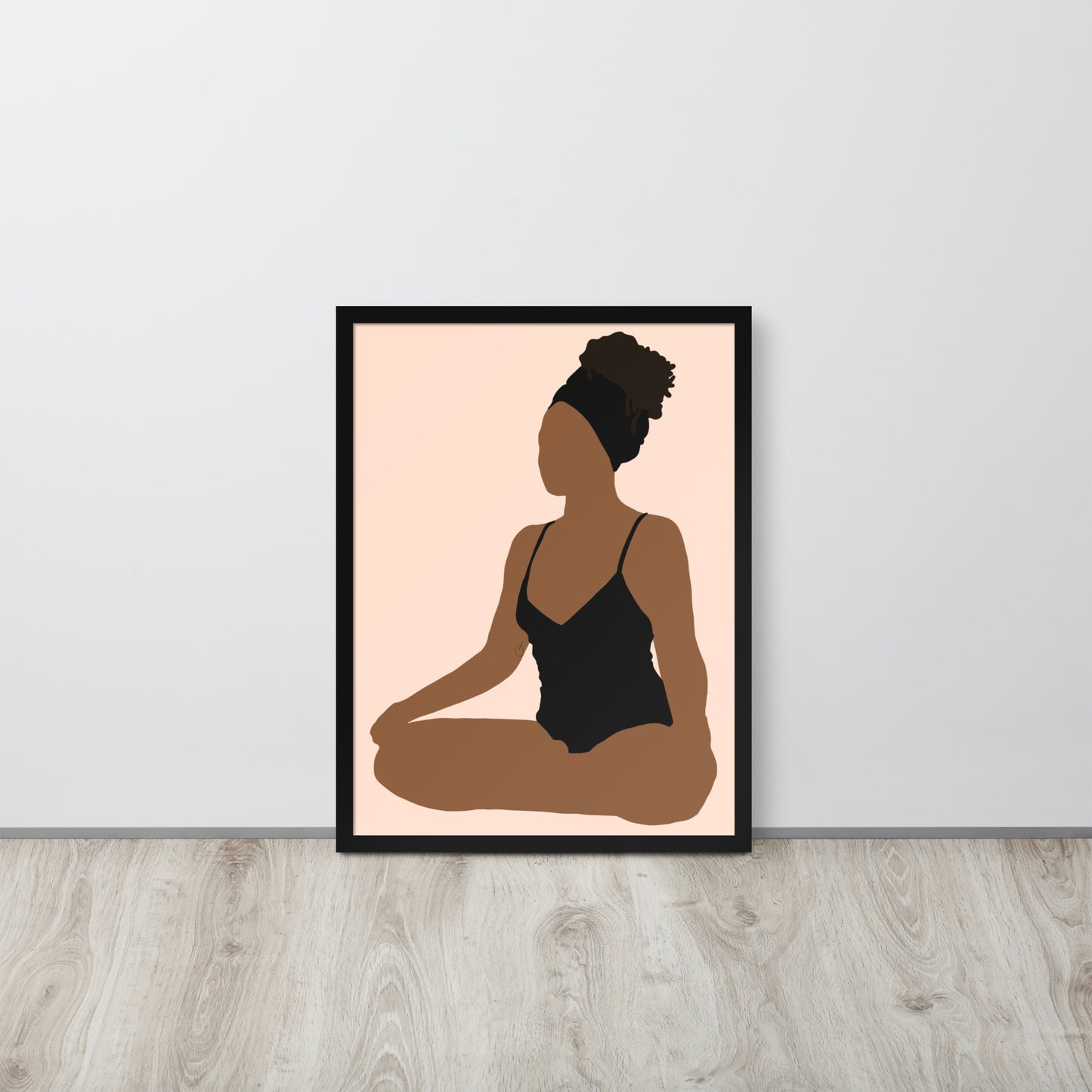 Meditate Framed Print