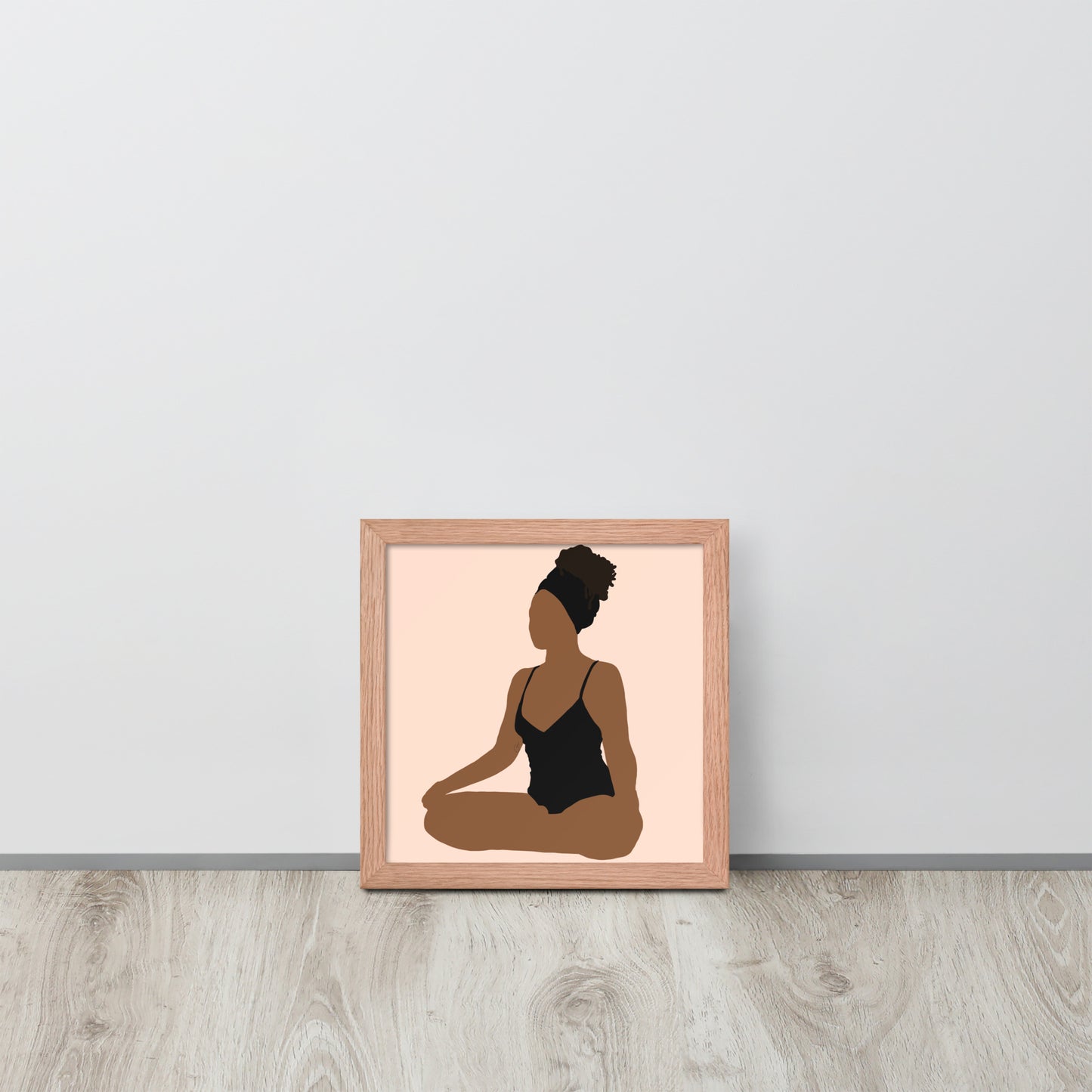 Meditate Framed Print