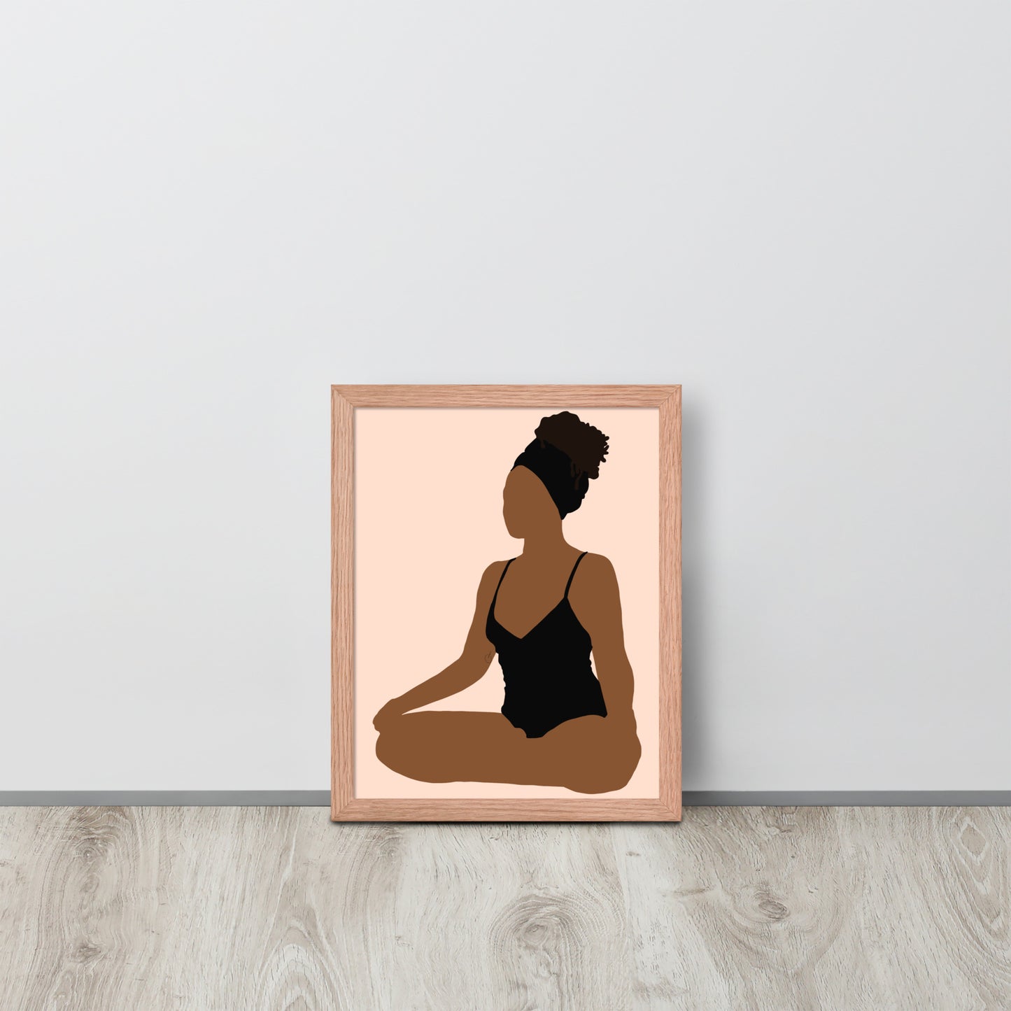 Meditate Framed Print