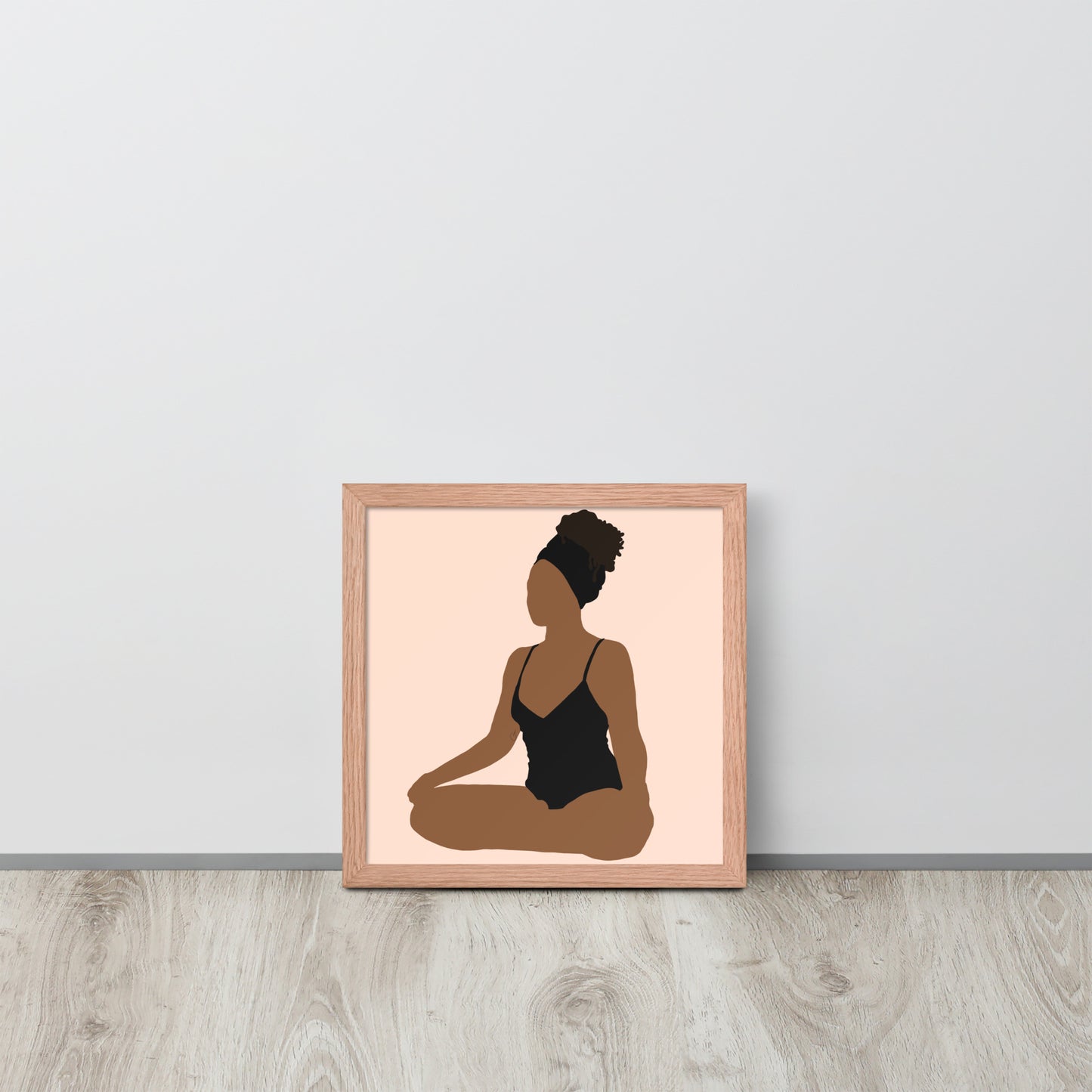 Meditate Framed Print