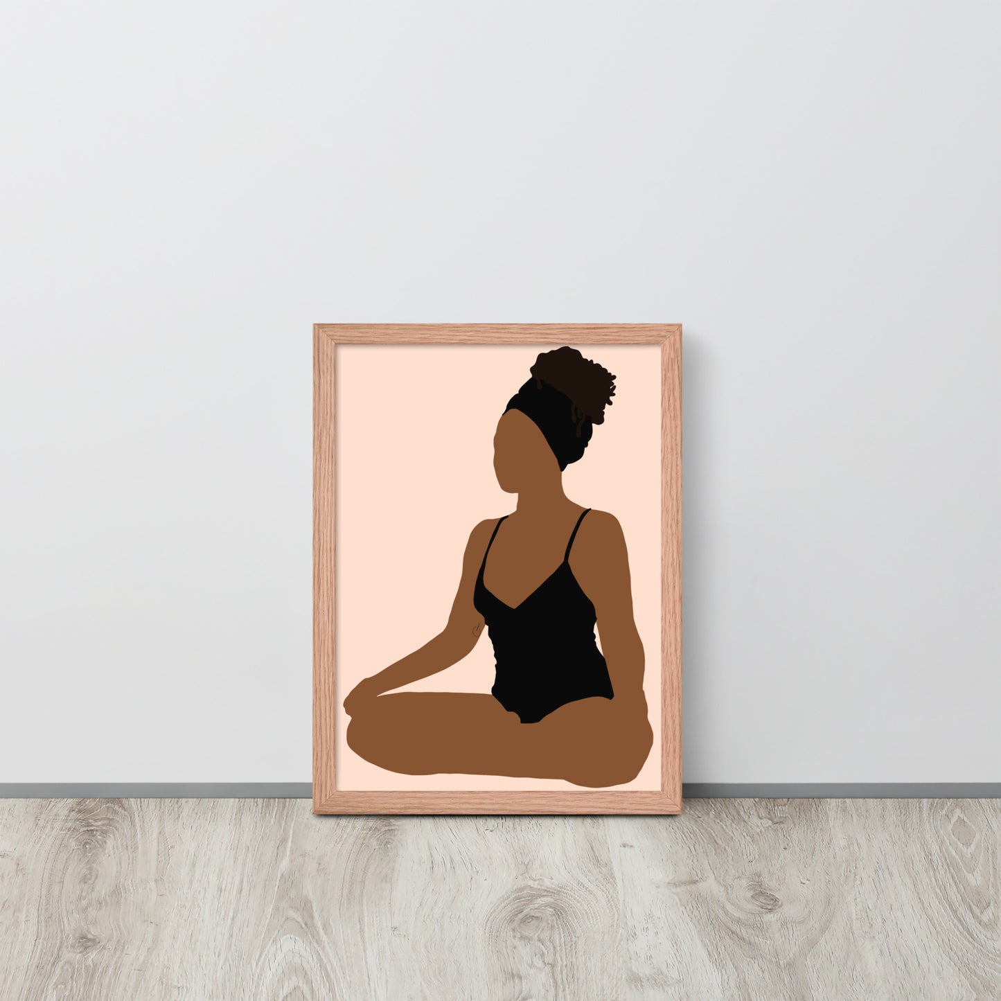 Meditate Framed Print