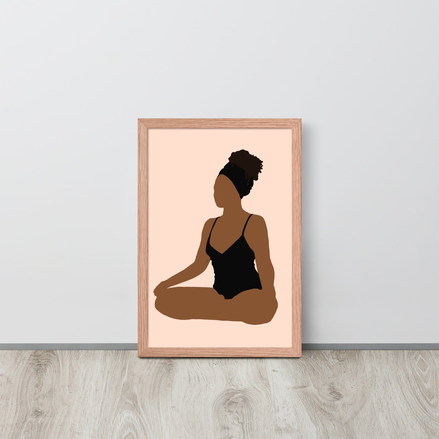 Meditate Framed Print