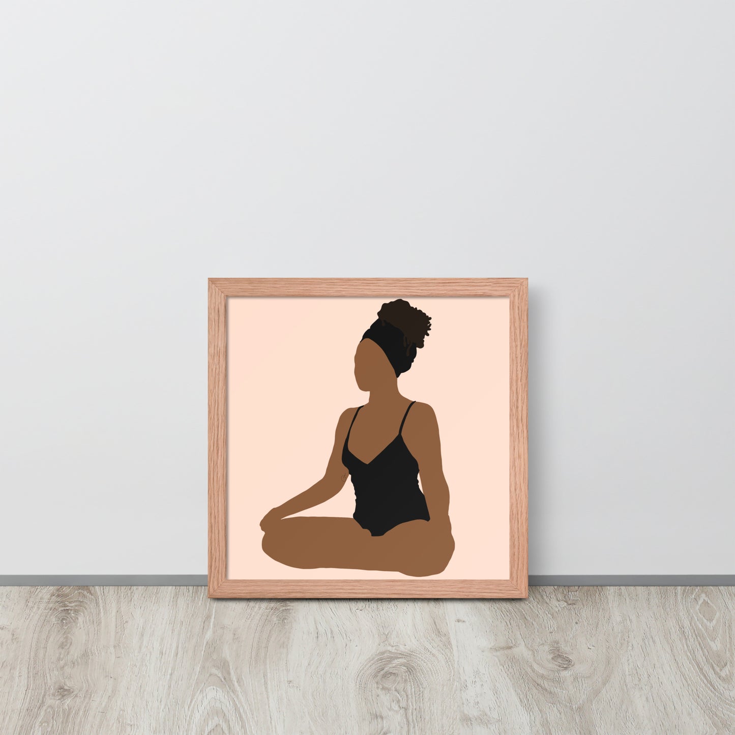 Meditate Framed Print