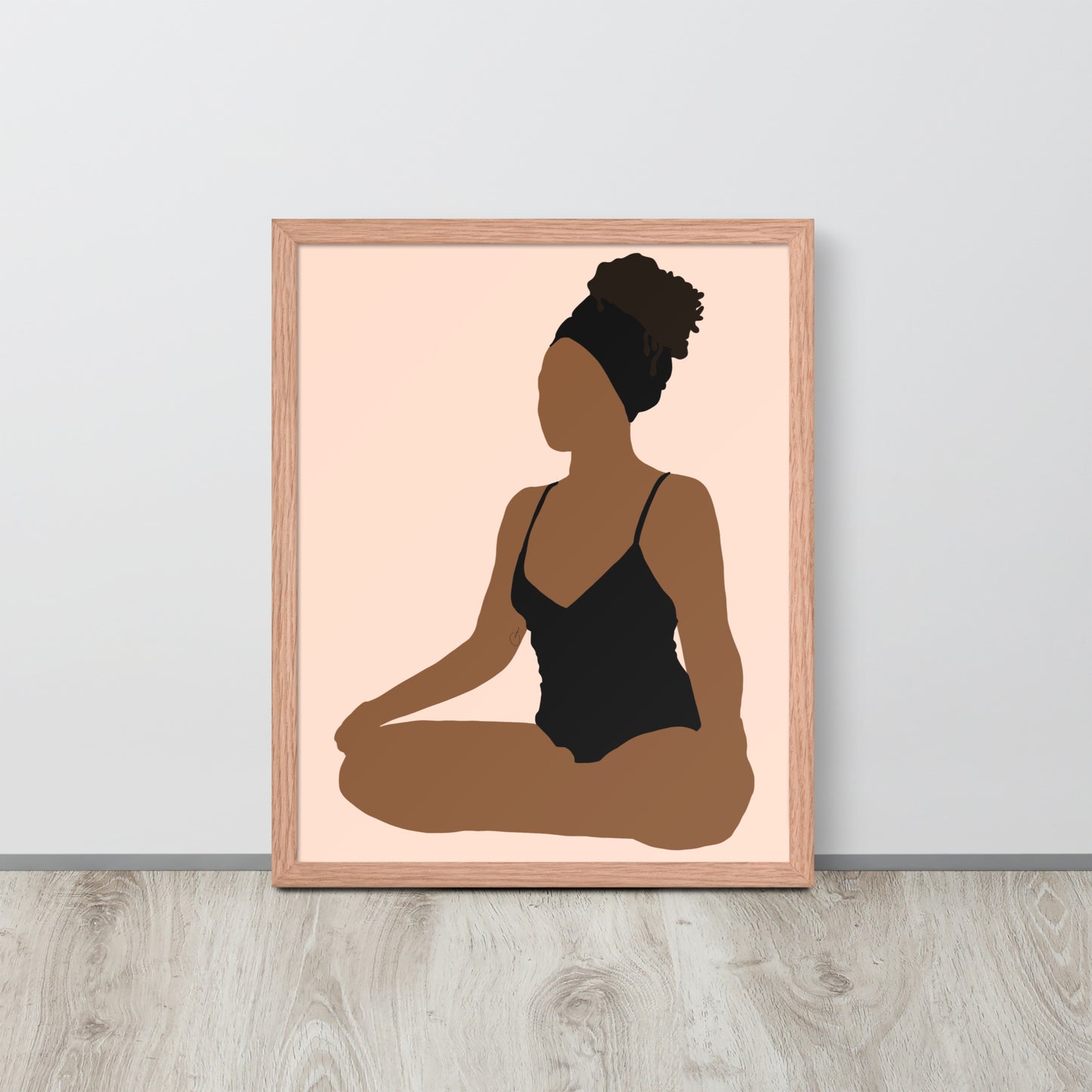 Meditate Framed Print