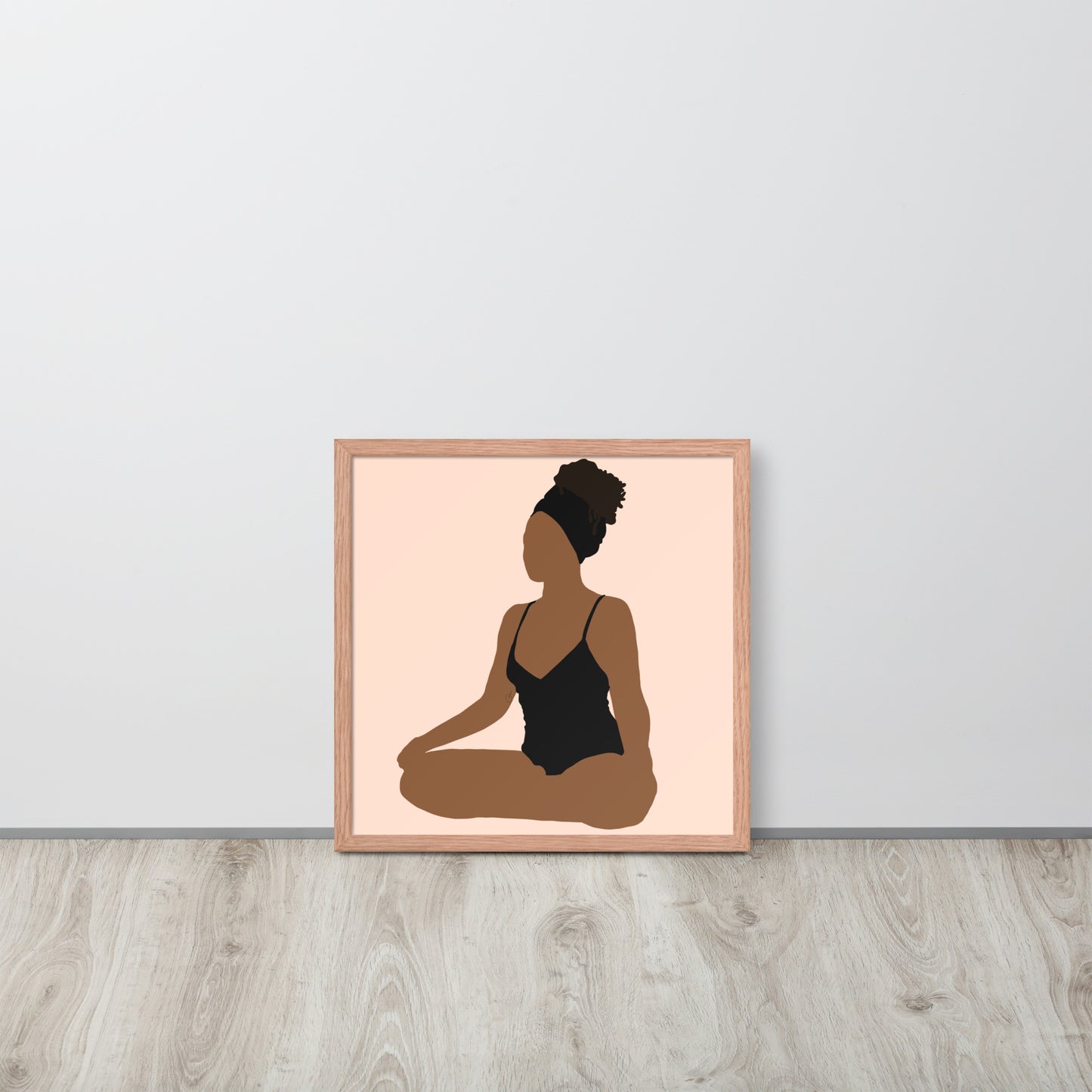 Meditate Framed Print