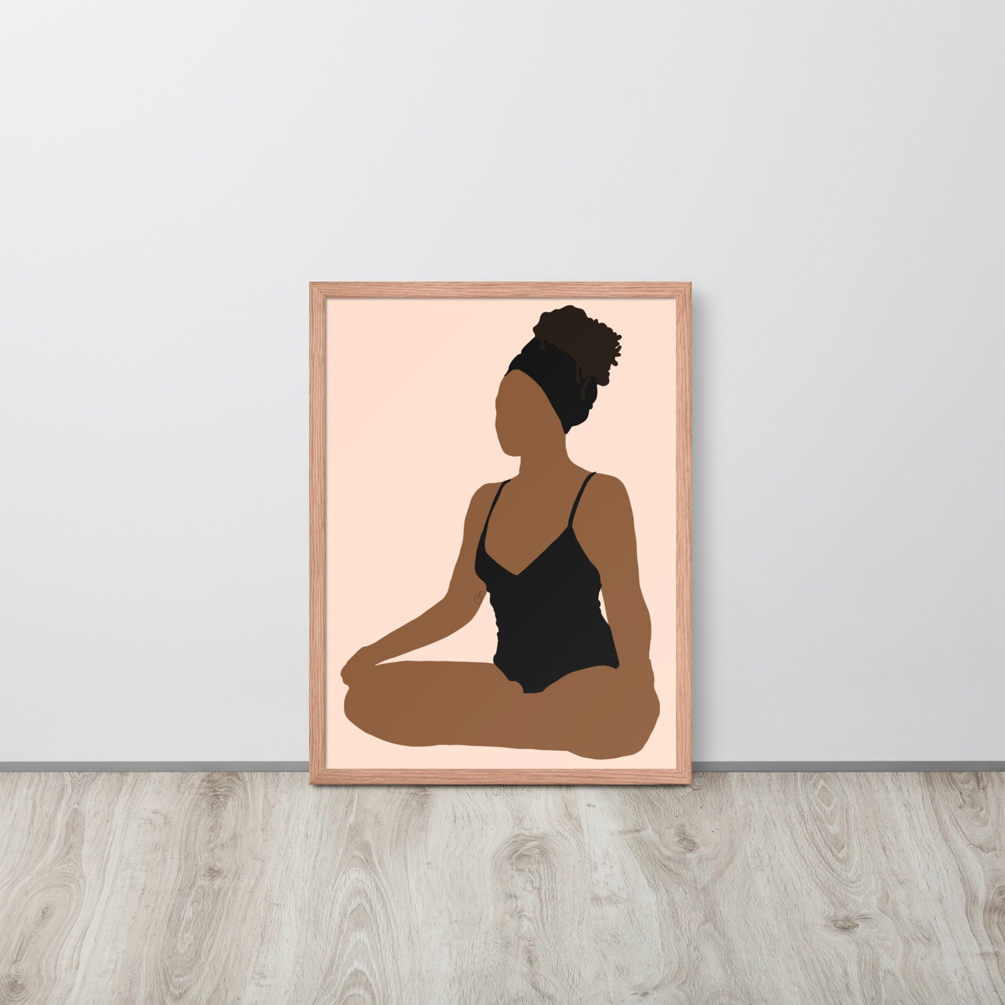 Meditate Framed Print