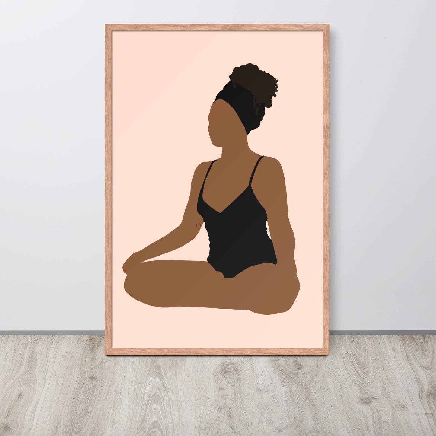 Meditate Framed Print