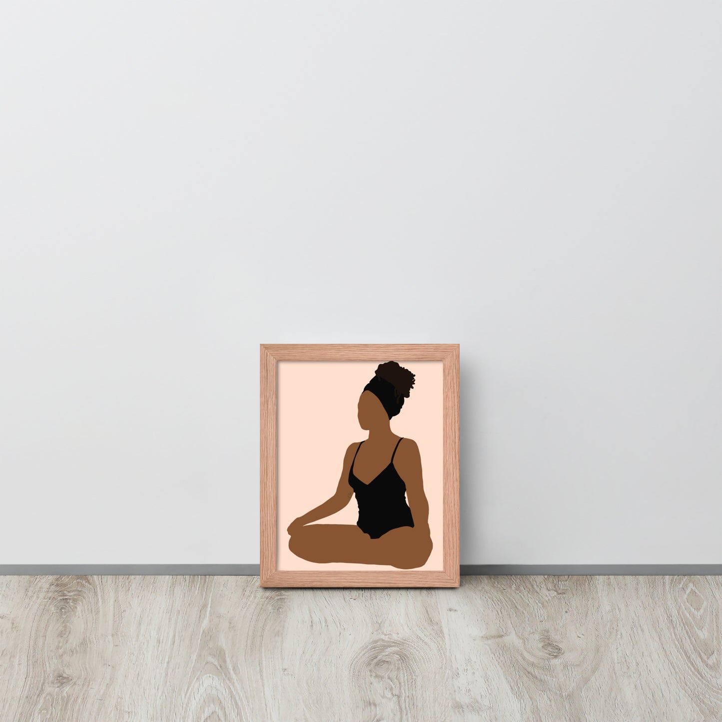 Meditate Framed Print