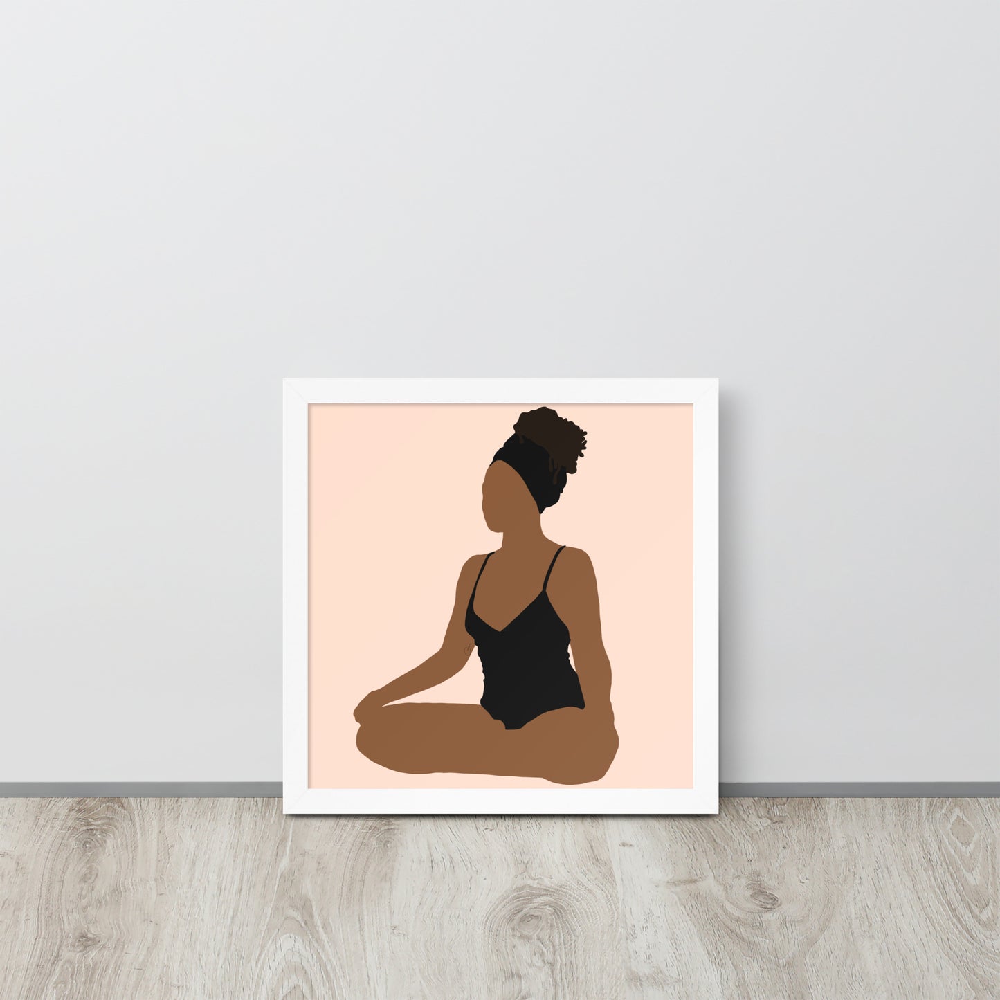 Meditate Framed Print