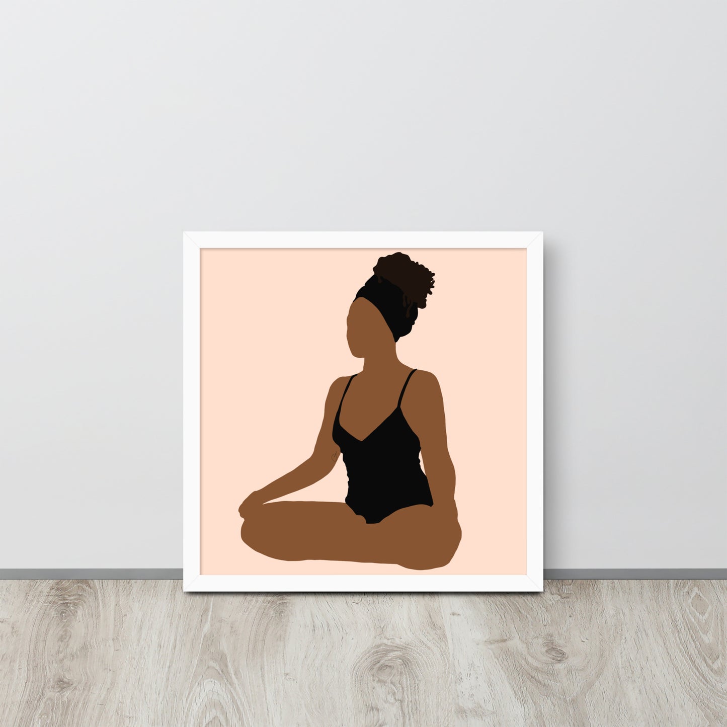 Meditate Framed Print