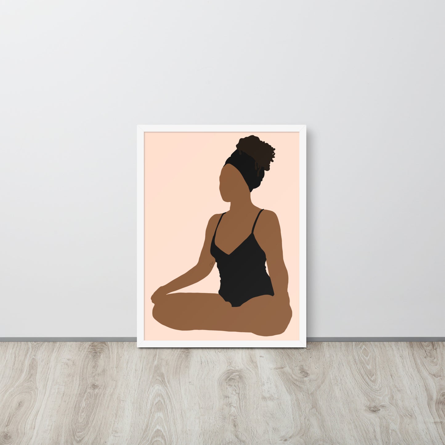 Meditate Framed Print