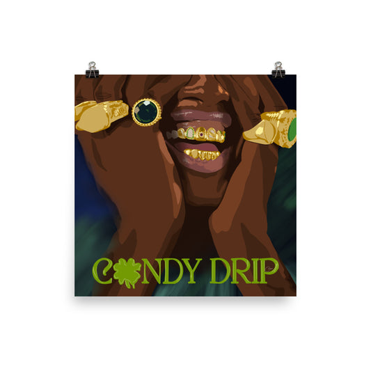 Candy Drip Print