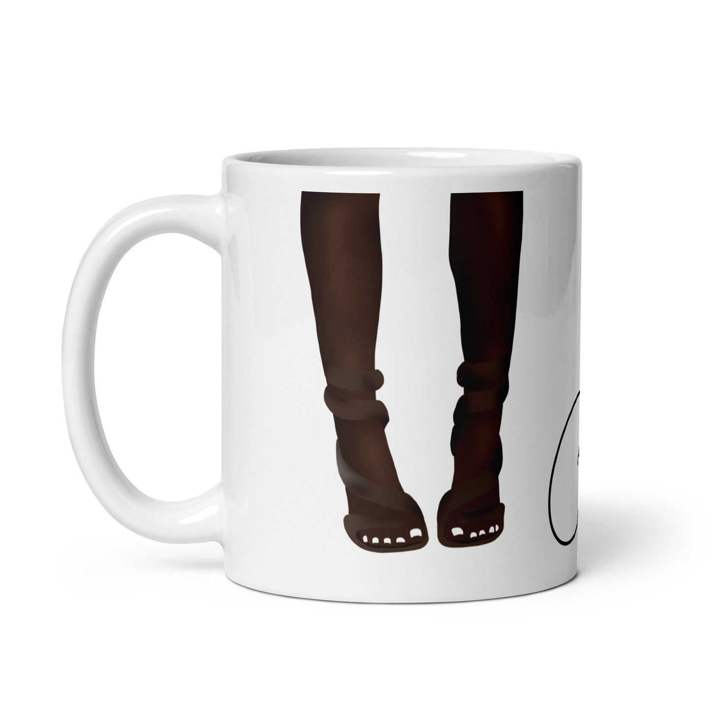 White Toes Mug