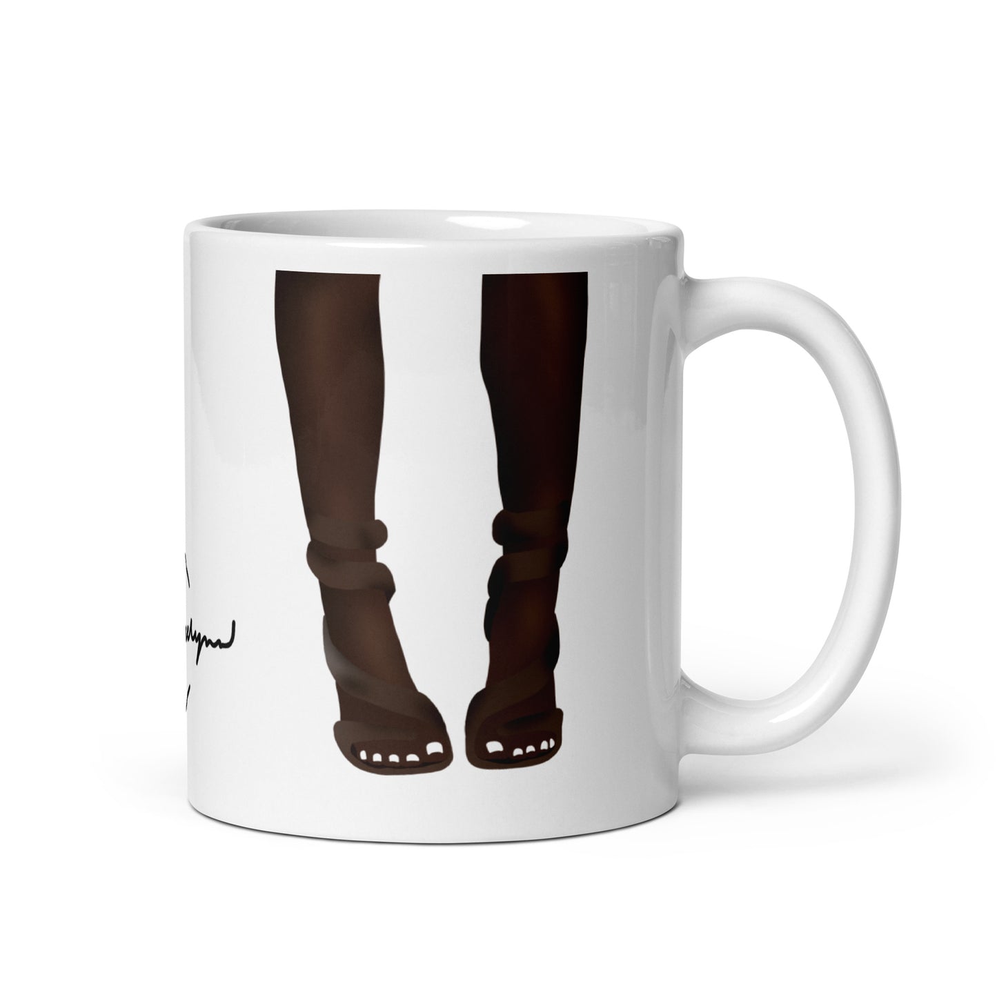 White Toes Mug