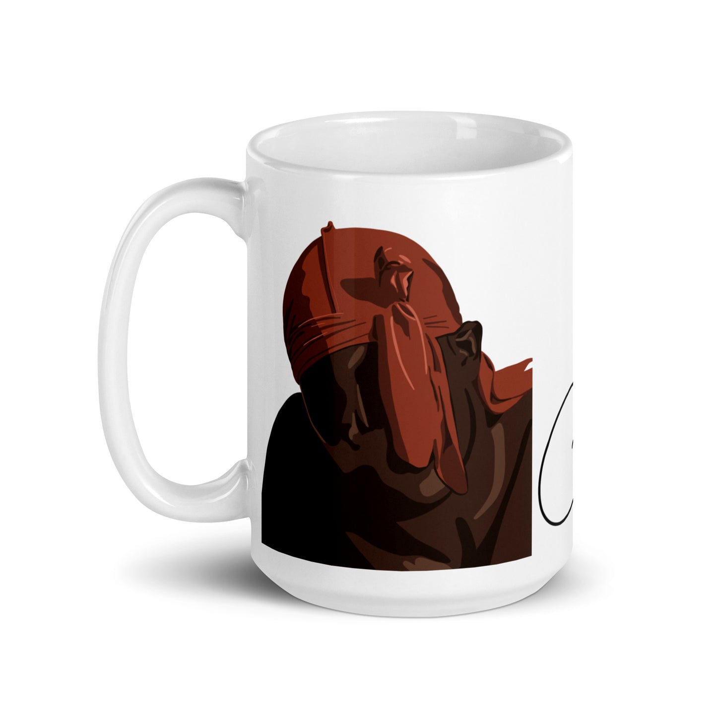 Orange Durag Mug