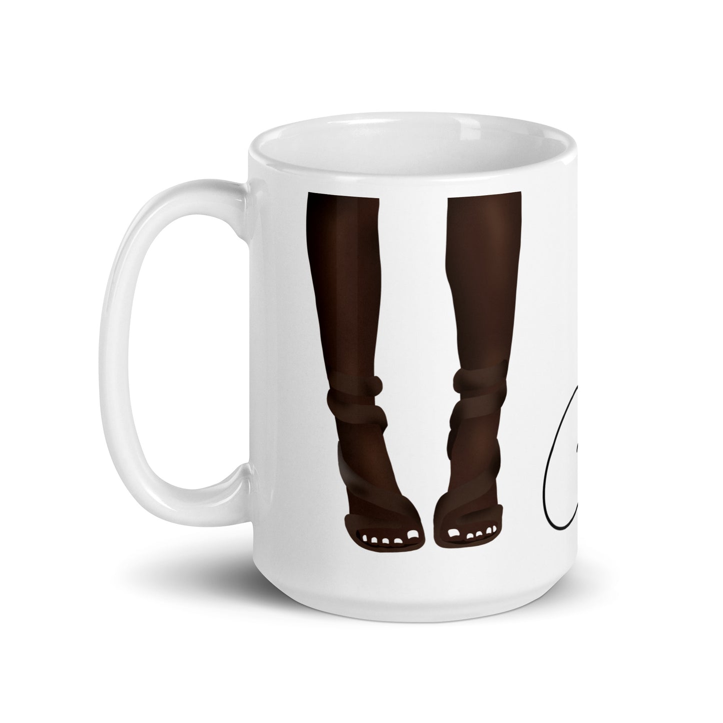 White Toes Mug