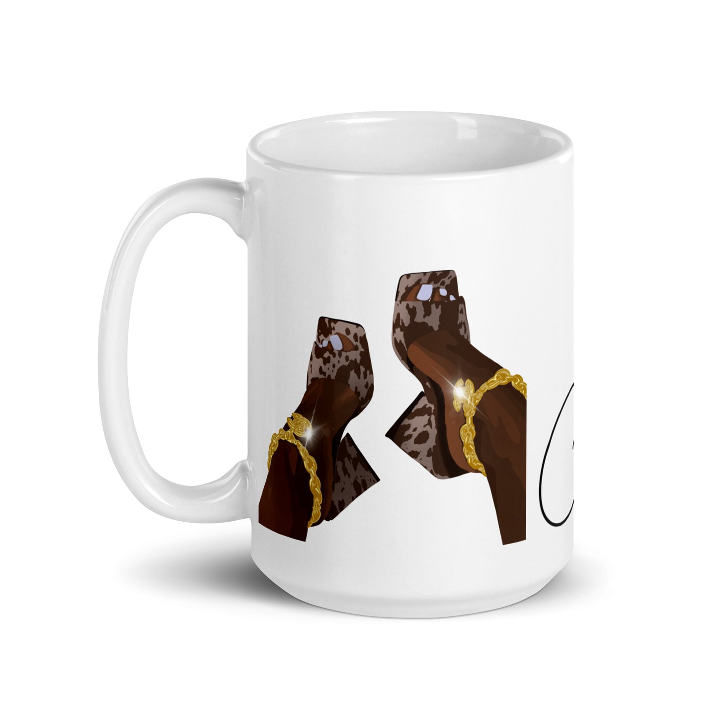 Cow Print Mug