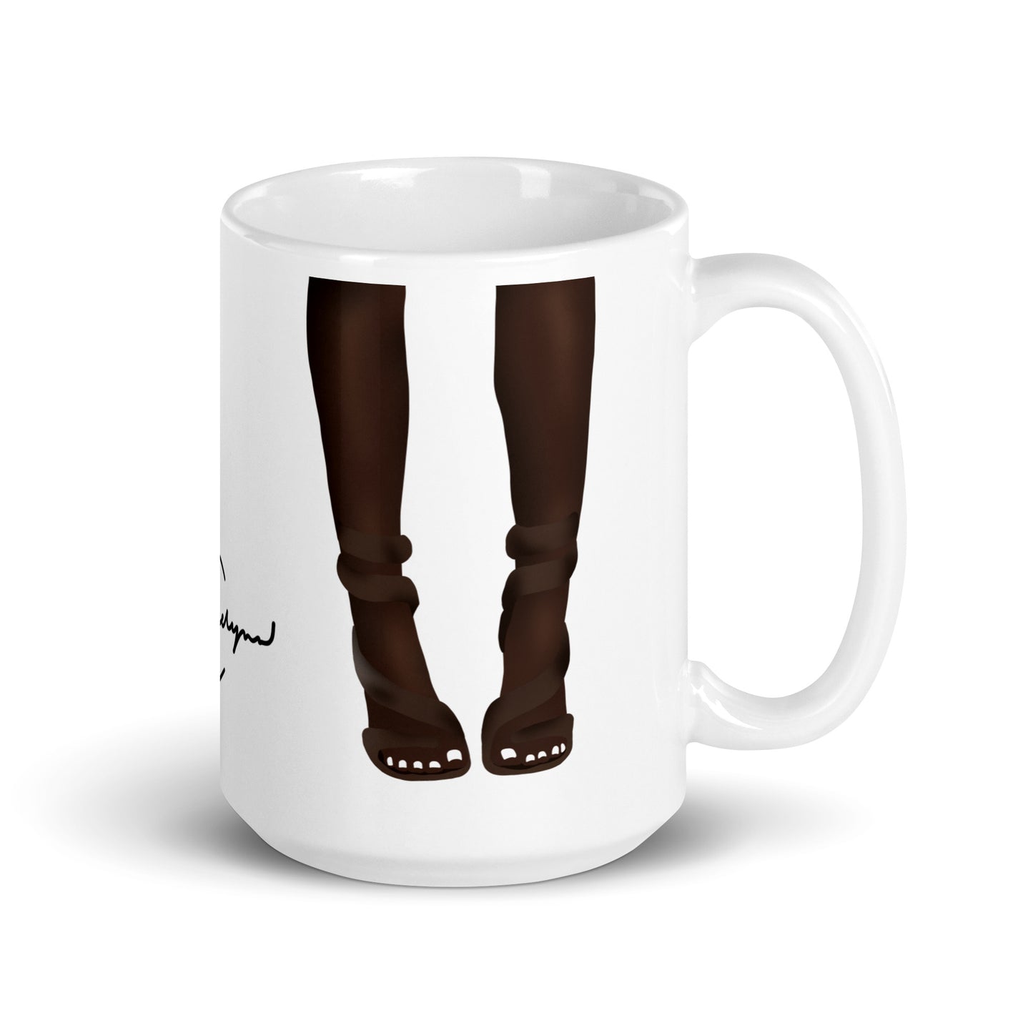 White Toes Mug